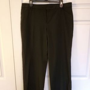 GAP Perfect Trouser Black Woman's Slacks Size 14R